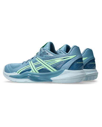 Asics Blade FF 2 blue / light green angle 2