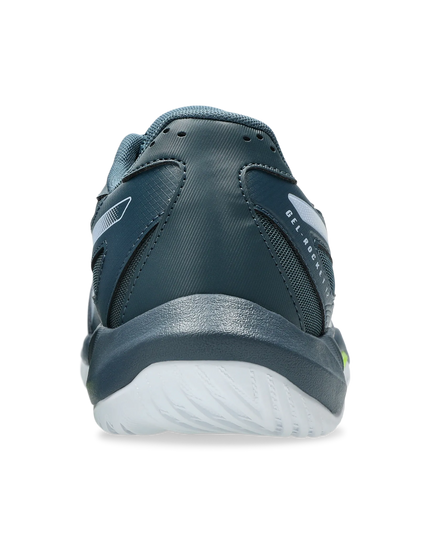 Asics Gel-Rocket 12 raw indigo / white heel