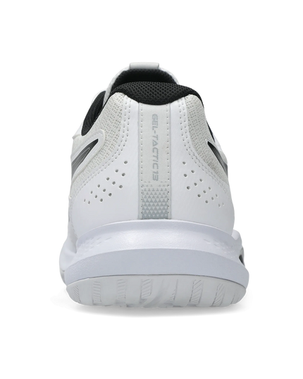 Asics Gel-Tactic 13 white / black heel