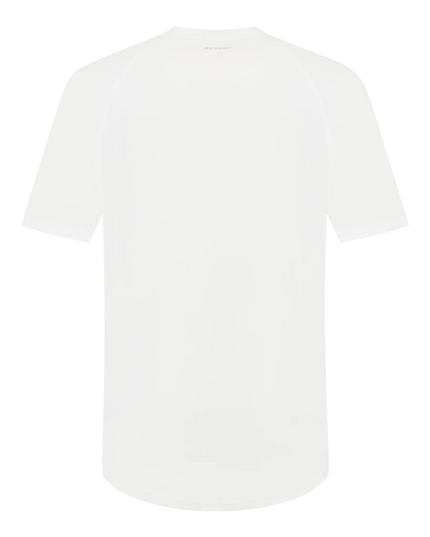 Dunlop Club Mens Crew Tee white back