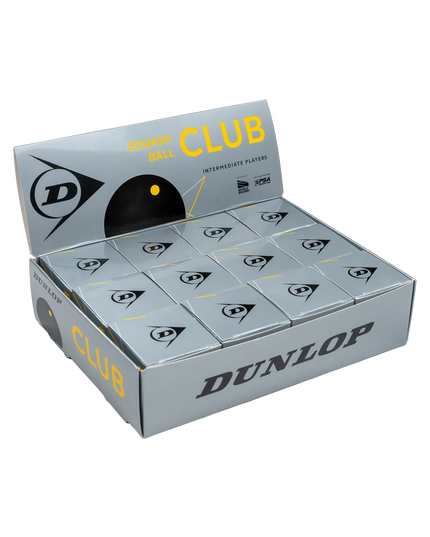 Dunlop Club Squash Ball box of 12