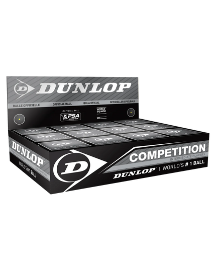Dunlop Competition Squash Ball box of 12