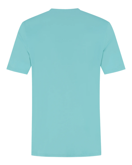 Dunlop Mens Game Tee 1 turquoise green back