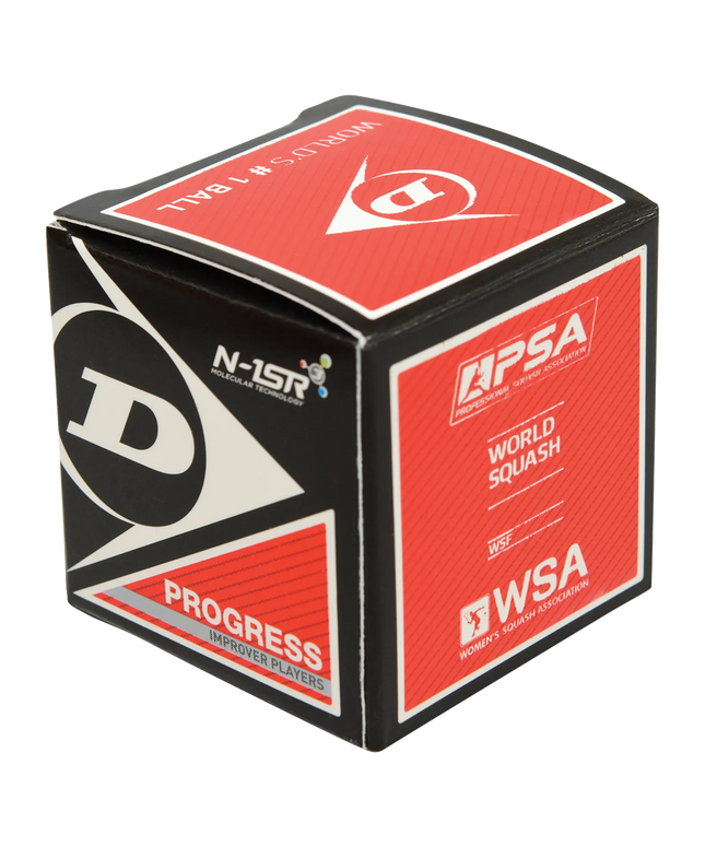 Dunlop Progress Squash Ball packaging