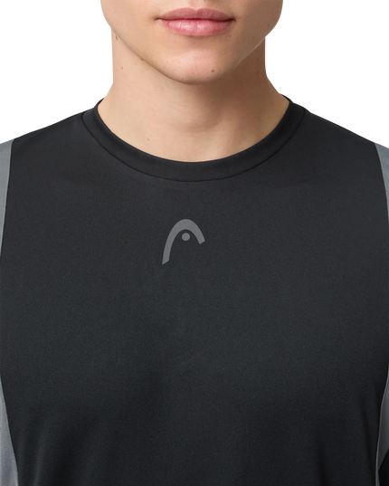 Head Club 25 Tech T-Shirt black neck