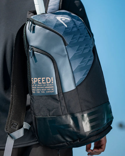 Head Djokovic Backpack on court