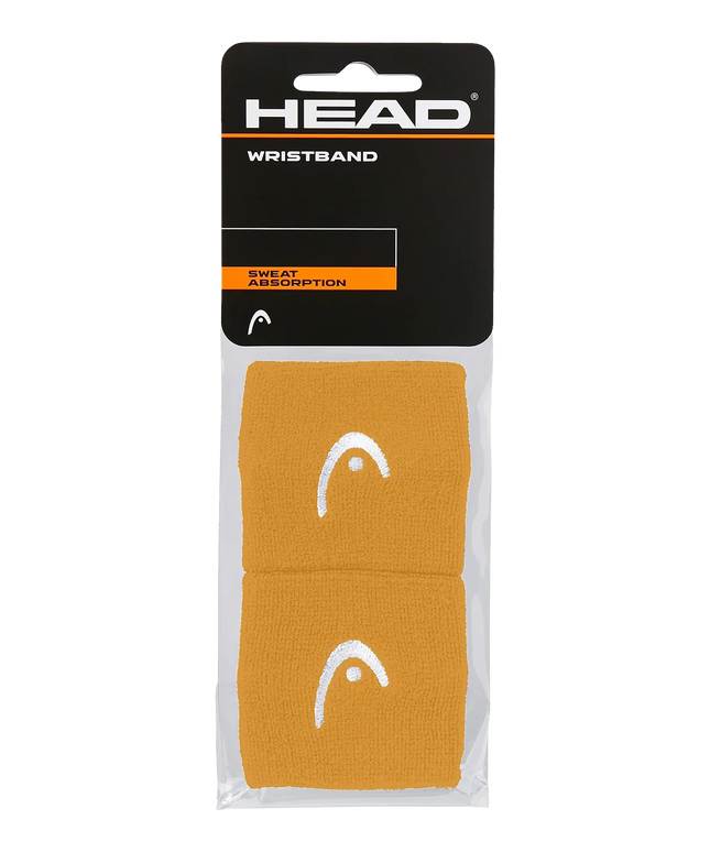 Head Wristband 2.5" yellow