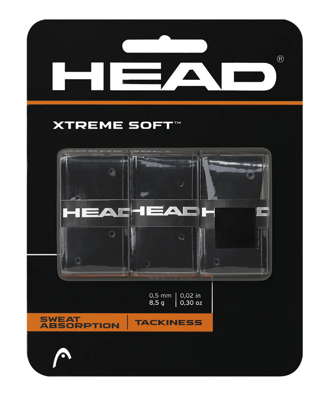 Head Xtremesoft Overgrip black