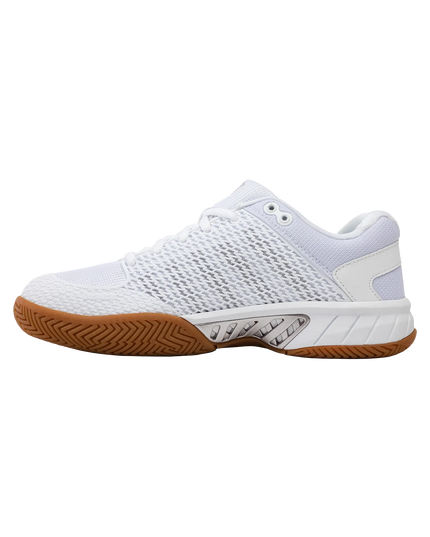 K-Swiss Express Light Indoor white rose gold side