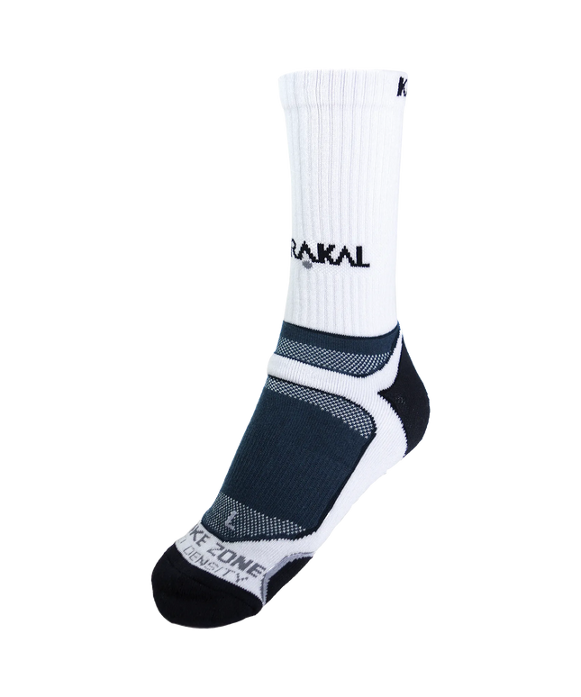 Karakal X4+ Men's Mid Calf Technical Socks white black