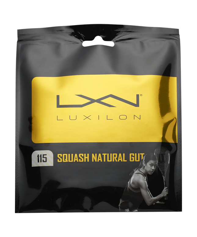 Luxilon Squash Natural Gut 1.15 - String Set 10 m