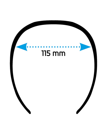 Salming Split Vision Junior Squash Goggles width