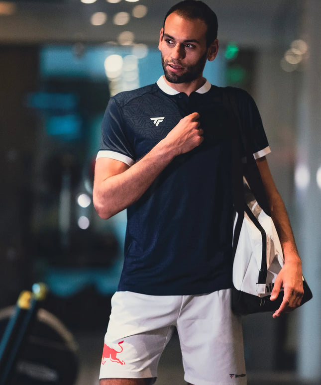 Tecnifibre Team Mesh Polo navy Mohamed el Shorbagy