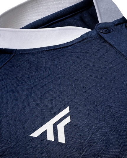 Tecnifibre Team Mesh Polo navy fabric