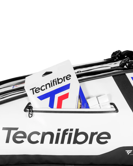 Tecnifibre Tour Endurance White 12R accessory pocket