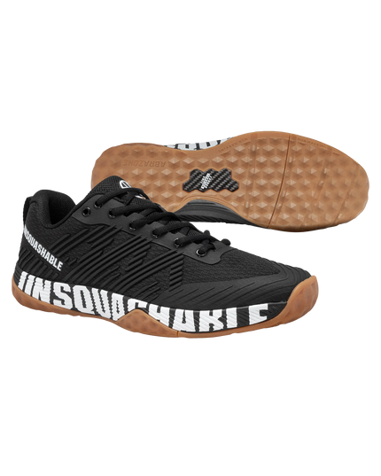 UNSQUASHABLE FAST-TEC PRO Squash Shoe black angle