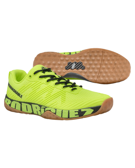 UNSQUASHABLE MIGUEL RODRÍGUEZ SPEZIAL Squash Shoe yellow angle